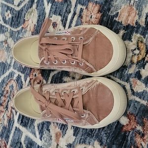 SUPERGA Velvet sneaker